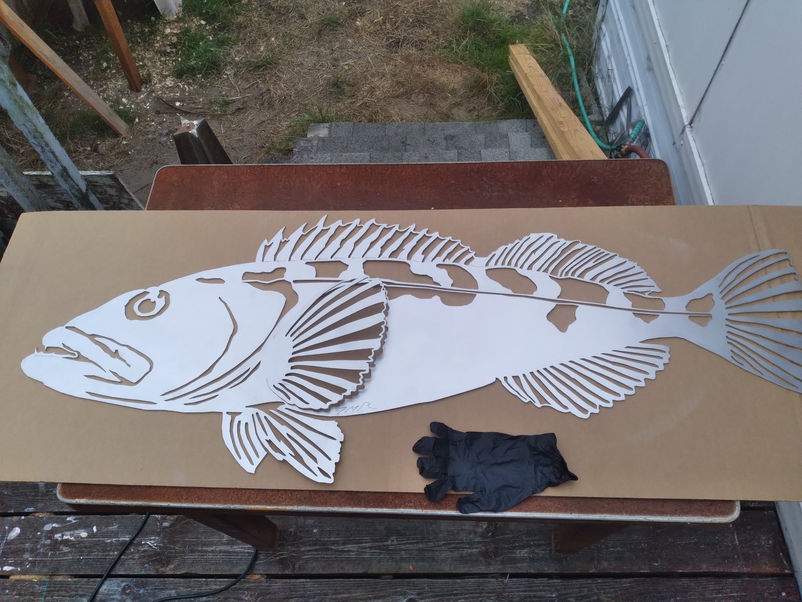 Fish silhouette