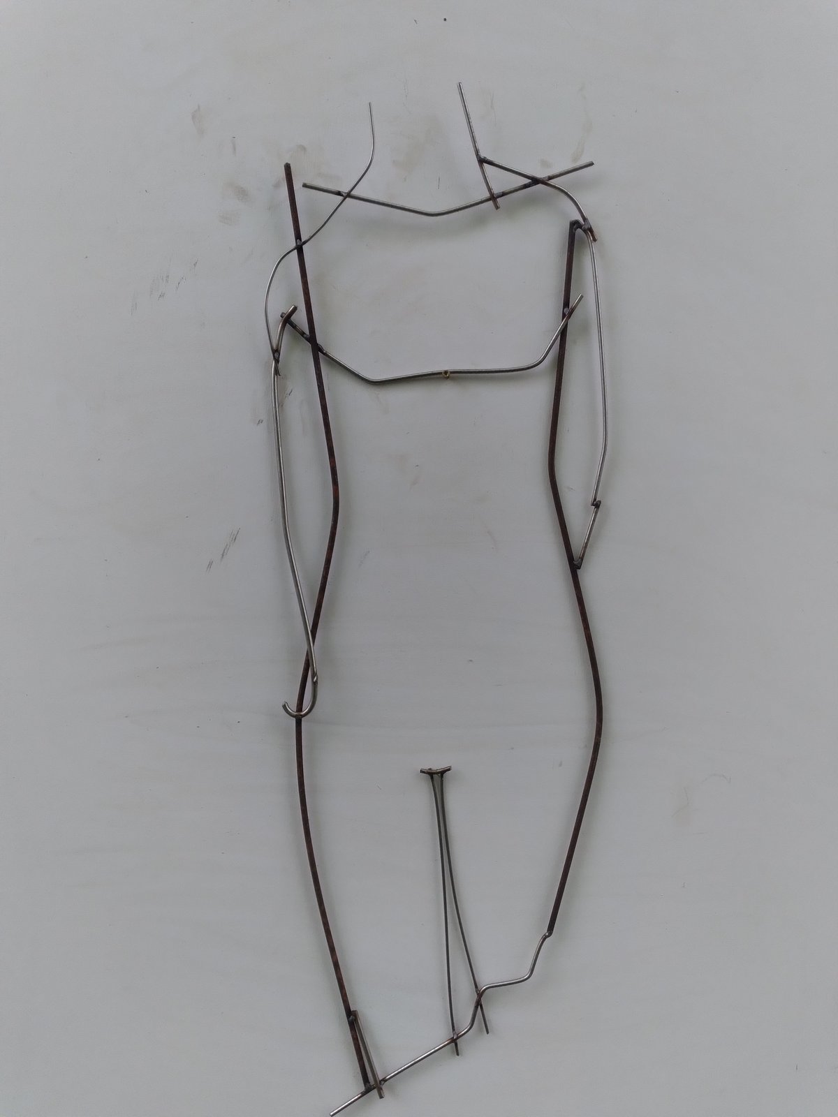 Figure in metal