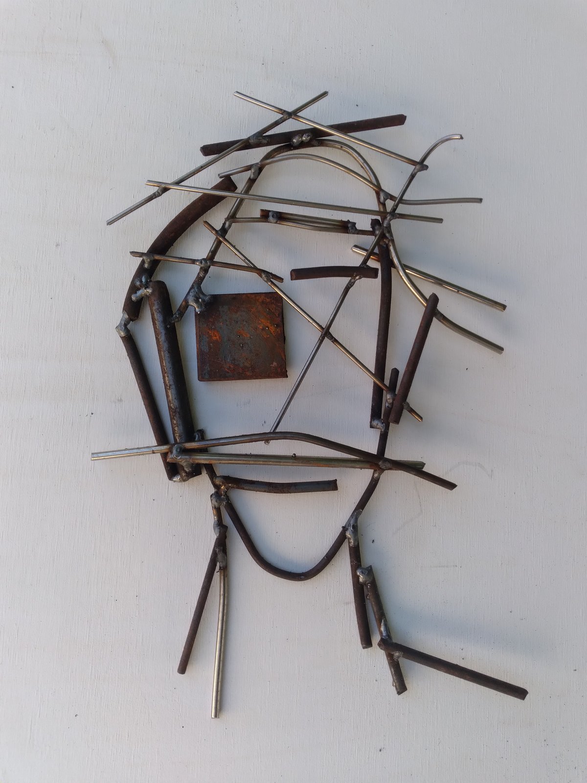 Portrait in metal